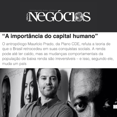 ÉPOCA NEGÓCIOS - A Importância do Capital Humano